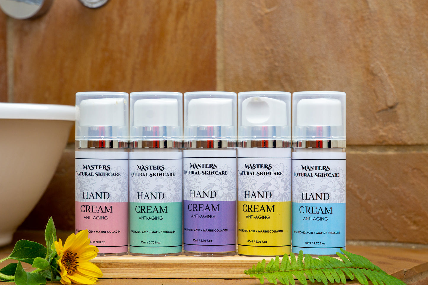MASTERS Natural Skincare Anti-Aging Hand Cream with Bergamot FCF and Sweet Orange